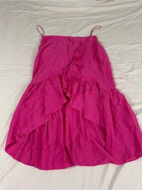 Sunburst Kiss Women Dark Pink Long Skirt Size L